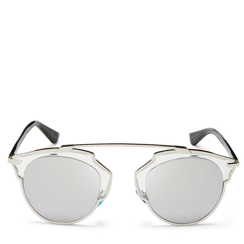 AUTHENTIC Dior So Real Mirrored Aviator Sunglasses